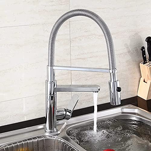 FEWDSCA Wasserhähne, Wasserhahn Booster-Filter Küchenarmatur Ausziehbare Küchenarmatur Messiküchenarmaturen Einhebelarmatur Modernes Armaturen von FEWDSCA