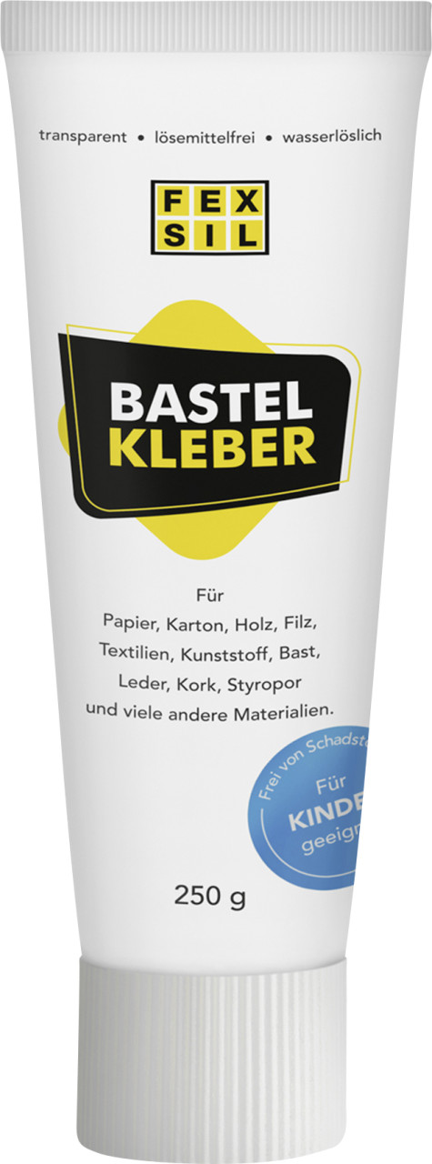 FEXSIL Bastelkleber 250 ml transparent von FEXSIL