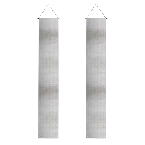 Banner zum Schulabschluss, 2 Stück, personalisierbar, Party-Dekoration, altweißer Ziegelstein, Wandbehang Banner mit Stange und Seil für Innen- und Außenbereich, festlicher Hintergrund für Zeremonie von FEYUNYAN