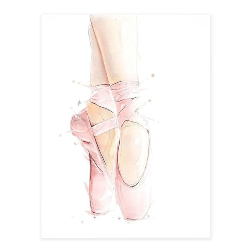 Dekorative selbstklebende Vinylbögen für glatte Oberflächen, Ballettschuhe, Kristallaufkleber, transparente wasserdichte Abziehbilder für Heimdekoration, Peel Stick Tapete für Schränke, Arbeitsplatten von FEYUNYAN