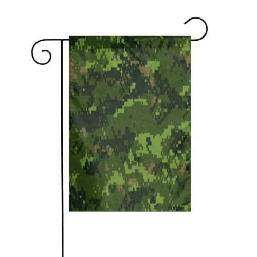FEYUNYAN Doppelseitige Gartenflaggen, 45 x 30 cm, grüne Armee-Tarnung, lebendige Outdoor-Hof-Dekoration für Terrasse, Rasen, alle Jahreszeiten, langlebige Polyester-Flagge, wetterfest, dekoratives FEYUNYAN Doppelseitige Gartenflaggen, 45 x 30 cm, grüne Armee-Tarnung, lebendige Outdoor-Hof-Dekoration für Terrasse, Rasen, alle Jahreszeiten, langlebige Polyester-Flagge, wetterfest, dekoratives von FEYUNYAN