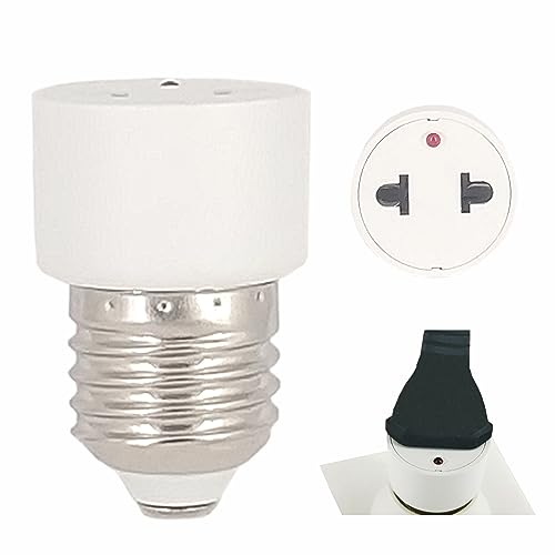 FExYinz Adapter E27 auf Steckdose Verwandeln Sie Ihre Fassung in eine Steckdose Weiß 250V 2A 2 Stück FExYinz Adapter E27 auf Steckdose Verwandeln Sie Ihre Fassung in eine Steckdose Weiß 250V 2A 2 Stück von FExYinz