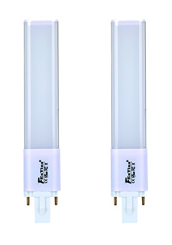 FExYinz MEHRWEG 2er-Pack 6,5 Zoll CRI 90 G23 LED-Lampe 6 Watt Kaltweiß 6000K 600 Lumen Hineinstecke 2 Nadel PL Lampe Kompakte G23 LED Leuchtstoffröhre von FExYinz