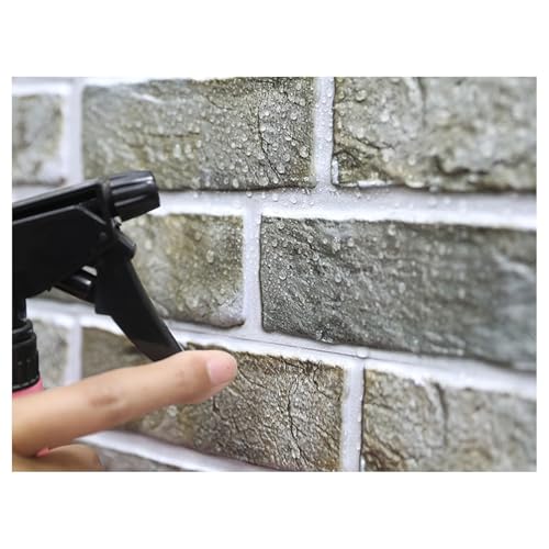 Selbstklebende 3D Fliesenfolie - Fliesenoptik für Küchenrückwand und Bad | Fliesenaufkleber (PT4,30 PCS) von FFFF & OLFEH