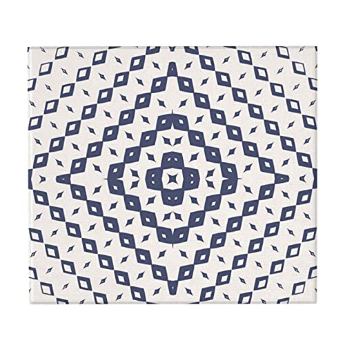 Geschirr-Trocknungsmatten, Nahtlose Rauten Linien Ornament Ethnisches Muster absorbierende Geschirr-Abtropf-Matte Sink Mat Pad 41X46 cm Geschirr-Trocknungsmatten, Nahtlose Rauten Linien Ornament Ethnisches Muster absorbierende Geschirr-Abtropf-Matte Sink Mat Pad 41X46 cm von FFLSDR