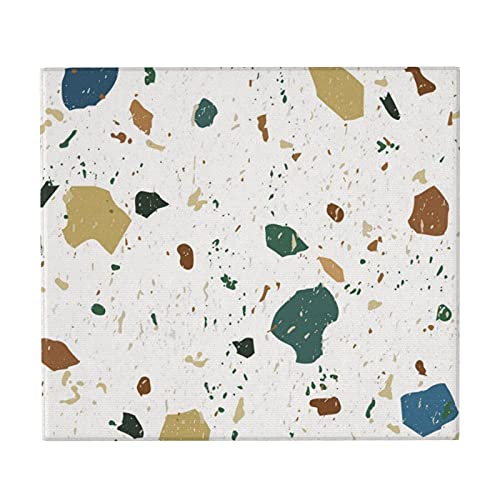 Geschirr-Trocknungsmatten,Terrazzo Nahtlose Muster klassischer Italienischer Marmor saugfähige Abtropfmatte Spüle Matte Pad 41X46 cm Geschirr-Trocknungsmatten,Terrazzo Nahtlose Muster klassischer Italienischer Marmor saugfähige Abtropfmatte Spüle Matte Pad 41X46 cm von FFLSDR