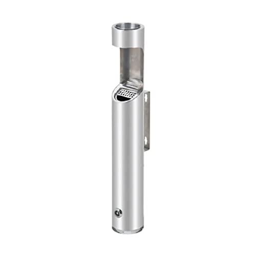 FFTDCYHT Lockable Stainless Steel Industrial Cigarette Wall Mounted Ashtray for Outdoor Use in Common Smoking Areas Cigarette Disposal Towers, Outdoor Cigarette Butt Disposal von FFTDCYHT