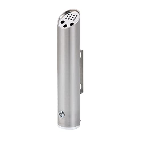 FFTDCYHT Lockable Stainless Steel Industrial Cigarette Wall Mounted Ashtray for Outdoor Use in Common Smoking Areas Cigarette Disposal Towers, Outdoor Cigarette Butt Disposal von FFTDCYHT