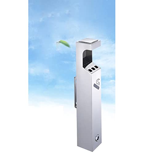 FFTDCYHT Lockable Stainless Steel Industrial Cigarette Wall Mounted Ashtray for Outdoor Use in Common Smoking Areas Cigarette Disposal Towers, Outdoor Cigarette Butt Disposal FFTDCYHT Lockable Stainless Steel Industrial Cigarette Wall Mounted Ashtray for Outdoor Use in Common Smoking Areas Cigarette Disposal Towers, Outdoor Cigarette Butt Disposal von FFTDCYHT