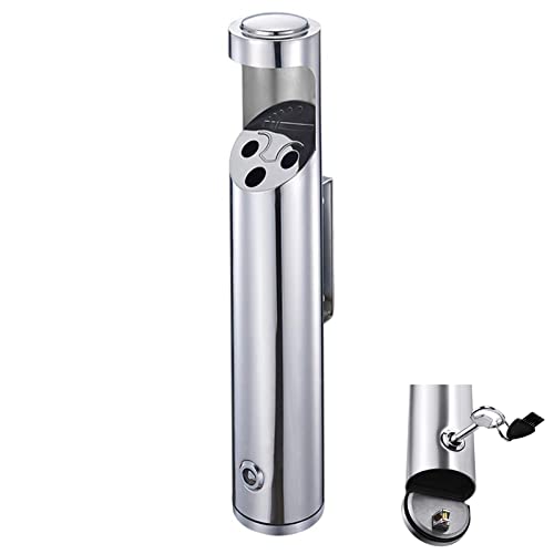FFTDCYHT Premium-Wandmontage Aschenbecher, Wand montierte Zigarette kommerzielle Aschenbecherwand im Freien Zigarette Mülleimer Hochleistungs-Aschenbecher, Outdoor-Aschenbecher Stehend FFTDCYHT Premium-Wandmontage Aschenbecher, Wand montierte Zigarette kommerzielle Aschenbecherwand im Freien Zigarette Mülleimer Hochleistungs-Aschenbecher, Outdoor-Aschenbecher Stehend von FFTDCYHT