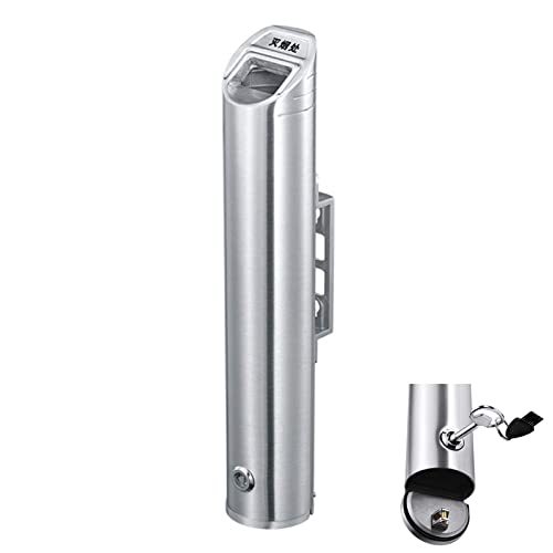 FFTDCYHT Premium-Wandmontage Aschenbecher, Wand montierte Zigarette kommerzielle Aschenbecherwand im Freien Zigarette Mülleimer Hochleistungs-Aschenbecher, Outdoor-Aschenbecher Stehend FFTDCYHT Premium-Wandmontage Aschenbecher, Wand montierte Zigarette kommerzielle Aschenbecherwand im Freien Zigarette Mülleimer Hochleistungs-Aschenbecher, Outdoor-Aschenbecher Stehend von FFTDCYHT