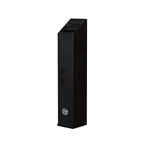 FFTDCYHT Wall Mounted Ashtrays for Outside Stainless Steel 304 Cylinder Wall Mounted Ashtray Lockable Outdoor Large Capacity Public Cigarette Butt Receptacle, Outdoor Cigarette Butt Disposal von FFTDCYHT