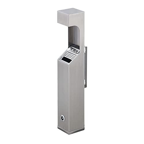 FFTDCYHT Wall Mounted Cigarette Bin, Outdoor Commercial Smoking Receptacles, Ashtray, Cigarette Butt Can. Cigarette Butt Receptacle for Smoking Area,Garden, Office FFTDCYHT Wall Mounted Cigarette Bin, Outdoor Commercial Smoking Receptacles, Ashtray, Cigarette Butt Can. Cigarette Butt Receptacle for Smoking Area,Garden, Office von FFTDCYHT