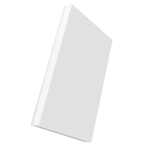 Polypropylenplatten – Weißer PP-Kunststoffblock, 500 mm x 200 mm for Heimwerker, Ingenieurwesen und Heimwerkerbedarf(200x500x8mm) von FFTUNAMNX