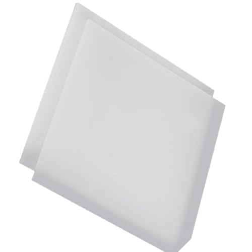 Weiße Polypropylenplatten – 297 mm x 210 mm for Heimwerkerprojekte, technische und industrielle Zwecke(297x210x5mm) von FFTUNAMNX