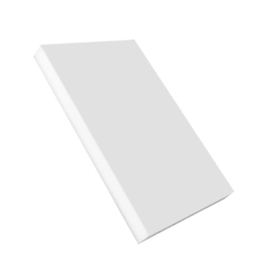 Weiße Polypropylenplatten – 400 mm x 200 mm for Heimwerkerprojekte und industrielle Anwendungen(200x400x15mm) von FFTUNAMNX