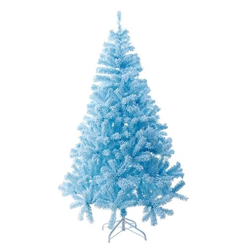 1.2M - 4M Weihnachtsbaum künstlich, schwer entflammbar, mit zubehör, weihnachtsdeko, Blau FFVWVGGPAA 0802(Size:120cm/4FT) von FFVWVGGPAA