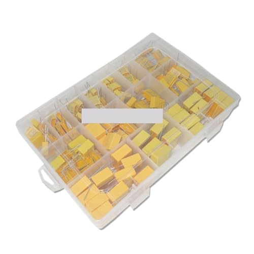 135PCS 14Values X2 Capacitor kit 275VAC 102K-105K 1NF~1UF Assorted Kit Capacitors von FGAHVZZY