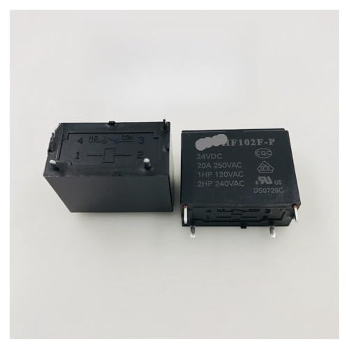1pc HF102F-P-24VDC 4-pin 20A250VAC JQX-102F-P-24VDC Control Relays von FGAHVZZY