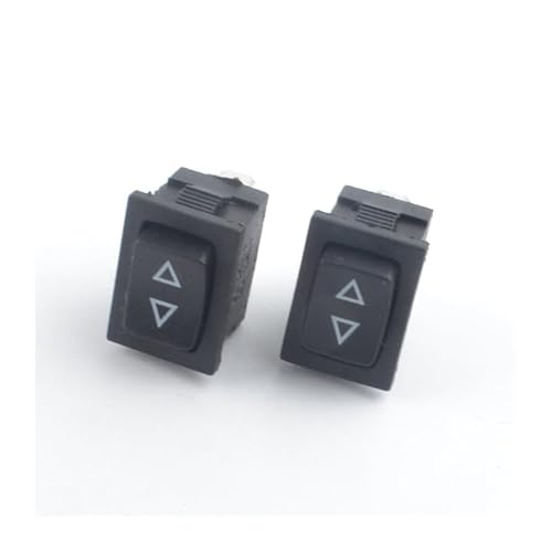 1pc momentary rocker switch 3 flat pins,both sides spring to middle after released von FGAHVZZY