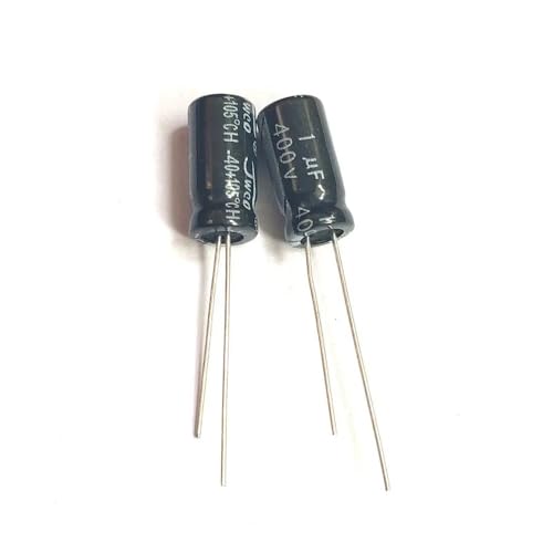 20pcs 400V 1uF 400VDC 1MFD Aluminum Electrolytic Capacitor 6 * 11mm Radial 1mf400v 1uf400v 400v1mf 400v1uf Capacitors von FGAHVZZY