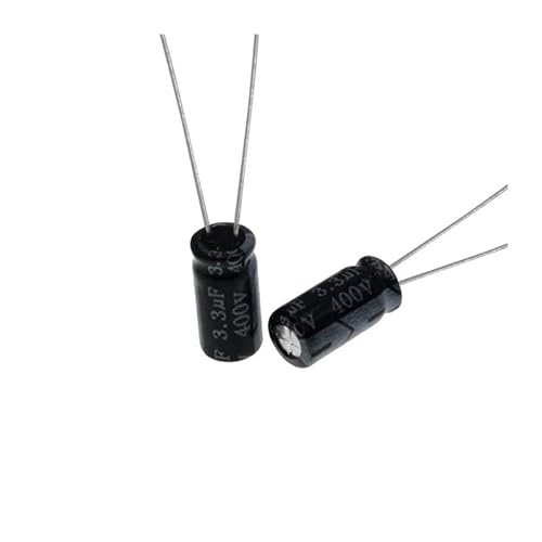 20pcs 400V 3.3uF 400Volt 3.3MFD Aluminum Electrolytic Capacitor 6 * 11mm Radial 3.3mf400v 3.3uf400v 400v3.3mf 400v3.3uf Capacitors von FGAHVZZY