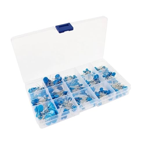 300pcs/box 1KV 2KV 3KV High Voltage Ceramic Capacitors Assortment Kit Box 1nF 2.2nF 10nF 22nF 0.47nF 102 222 472 103 223 152 332 Capacitors von FGAHVZZY