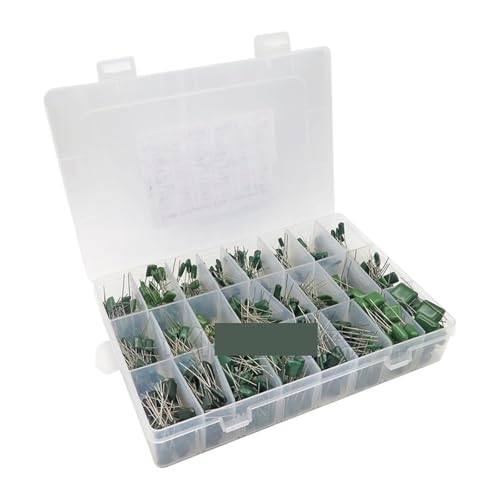 660PCS/lot 24Value Capacitor kit 100V 2A221J to 2A474J Polyester Film Capacitor Assorted Kit 0.47nF 0.68nF 1nF 2.2nF Capacitors Capacitors von FGAHVZZY