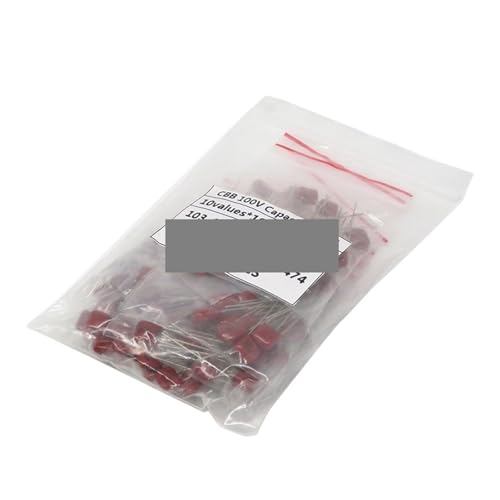 Kit 100PC=10Value*10PCS Metallized Polyester Film Capacitors CBB Assortment Kit 100V 10nF- 470nF Capacitors von FGAHVZZY