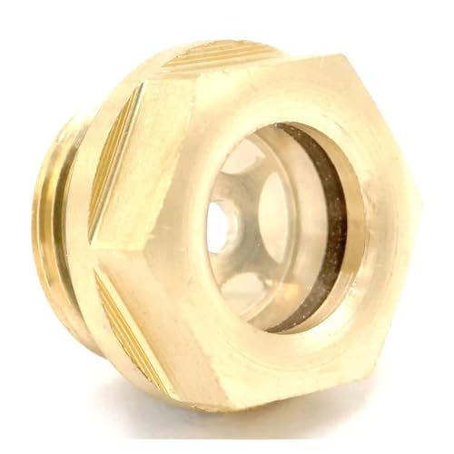 M20x1.5mm Metric Male Brass Oil Level Sight Glass Window Hex Head For Air compressor Gearbox M20x1.5mm Metric Male Brass Oil Level Sight Glass Window Hex Head For Air compressor Gearbox von FGAHVZZY