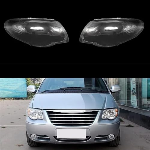 FGAITH Auto Frontscheinwerfer Linsenabdeckung für Chrysler Grand Voyager 2007-2012, Scheinwerferabdeckungen Auto Scheinwerferglas Ersatz Abdeckungen Transparente Lampenschirm,A/Left von FGAITH