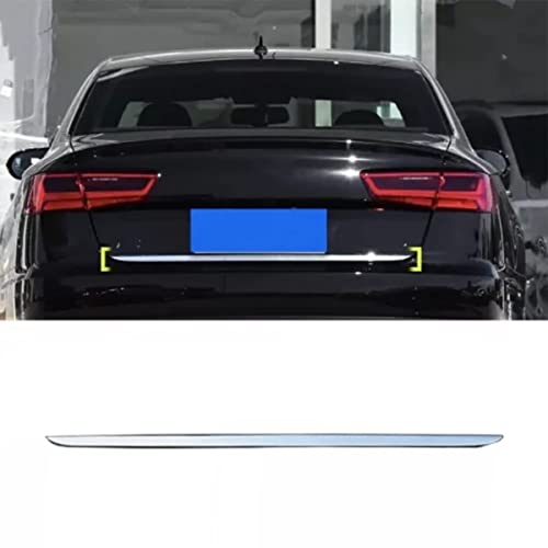 FGAITH Kofferraum Schutzleiste, Auto Edelstahl Heckklappen Zierleiste für Audi A6 C7 2013-2017, Edelstahl Heckklappendeckel, Styling-Schutz-Zubehör von FGAITH