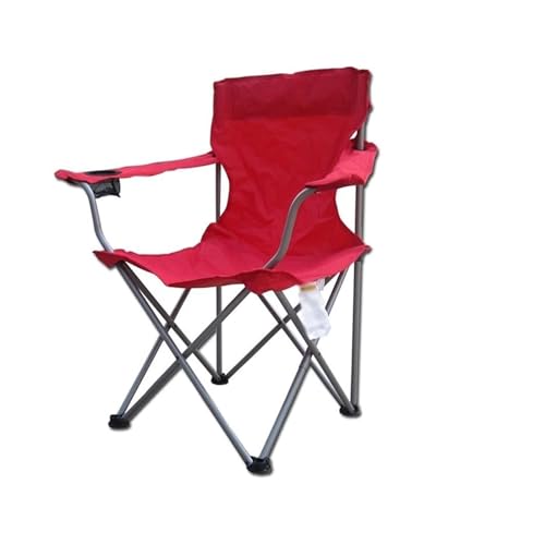 FGDERF Stühle Strandkorb, Kleiner, Leichter Klappstuhl, geeignet for Outdoor-Aktivitäten, Camping, Reisen, Campingstuhl, mit Getränkehalter Campingstuhl (Color : E) von FGDERF