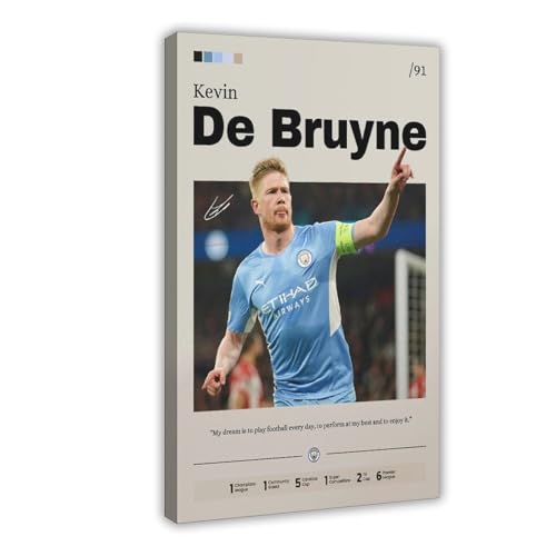 FGDHJ Kevin De Bruyne Leinwandposter Schlafzimmer Dekor Landschaft Büro Zimmer Dekor Geschenk 30 x 45 cm FGDHJ Kevin De Bruyne Leinwandposter Schlafzimmer Dekor Landschaft Büro Zimmer Dekor Geschenk 30 x 45 cm von FGDHJ