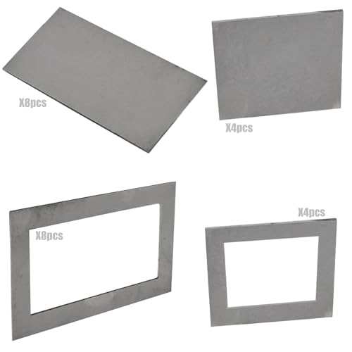 24PCS Legierungstahlschweißteller Multiprozess Praxis Gutscheine Für TIG MIG Anfänger Und Experten Schweißgutscheine Weichstahl von FGDTREE