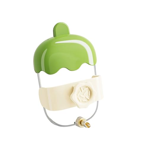 FGDTREE Automatischer Vogel-Wasserspender, 360 ml, transparente Flasche für Papageien, Nymphensittiche, kleine Haustiere, Federlast-Design von FGDTREE