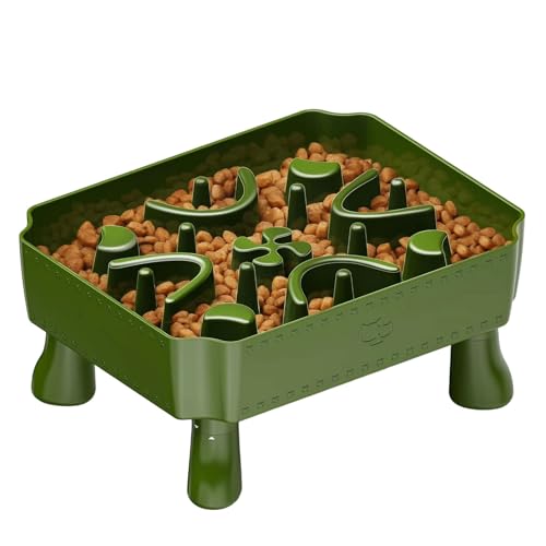 FGDTREE Slow Feeders Katzennapf Outdoor Tragbar Haustier Futternapf Katzen Futternapf für kleine Medien Hunde Gesundheit von FGDTREE