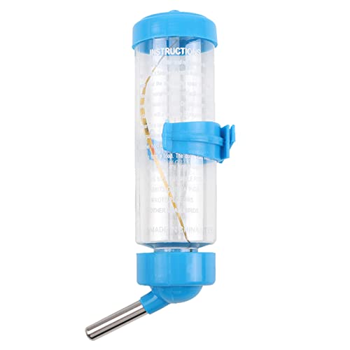 FGDTREE Transparente Wasserflasche für kleine Tiere, Wasserflaschenspender für kleine Haustiere, Frettchen, Hamster, Wasserfutter, Hamstertrinker FGDTREE Transparente Wasserflasche für kleine Tiere, Wasserflaschenspender für kleine Haustiere, Frettchen, Hamster, Wasserfutter, Hamstertrinker von FGDTREE