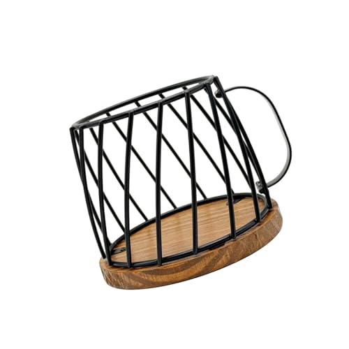 Robuster Kaffee Organisatoren Korb In Eleganten Designs Mit Staubsicherem Deckel Tragbarem Zubehör Für Oder Büro Café Kaffee Organisatoren von FGDTREE