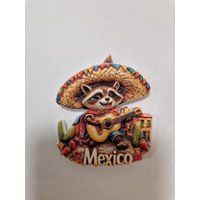 Souvenir 3D Fridge Magnet Mexico Refrigerator Decoration Travel Home Decor Gifts von FGEmagnet