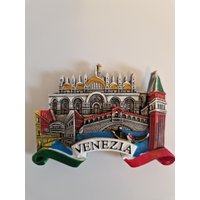 Souvenir 3D Fridge Magnet Venice Refrigerator Venezia Italy Decoration Travel von FGEmagnet