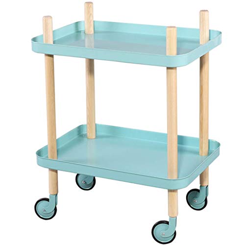 2-lagig mit Rädern/abnehmbar/Küchenregal/Trolley/Wohnzimmerregalwagen von FGFTHJBJNBDKFVFNVJNFBNVJG