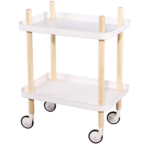 2-lagig mit Rädern/abnehmbar/Küchenregal/Trolley/Wohnzimmerregalwagen von FGFTHJBJNBDKFVFNVJNFBNVJG