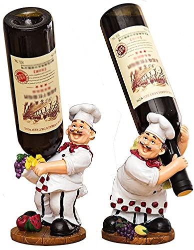 2-teiliges Weinregal, freistehend, Weinflaschenhalter, Küchentisch, Dekoration, Innendekoration (Größe: 15 x 13 x 20 cm) von FGFTHJBJNBDKFVFNVJNFBNVJG