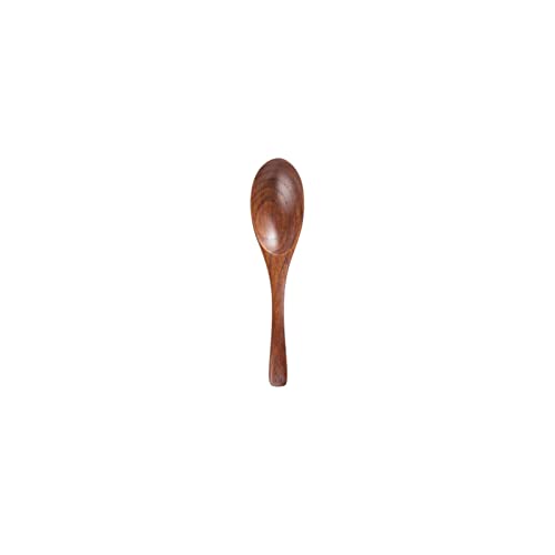 Esslöffel aus Holz mit langem Griff, Haushalts-Suppenlöffel, mehrere Modelle, Farbe, handgefertigter Löffel mit langem Griff (Farbe: 05) (10) von FGFTHJBJNBDKFVFNVJNFBNVJG