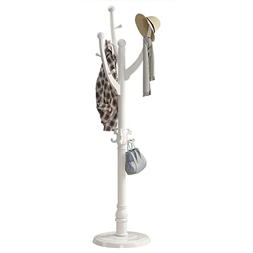 Garderobenständer Freistehender Ständer Baum Haushalt Boden Garderobenleiste Garderobenbaum mit 9 Haken Modisch Modern Mäntel und Hüte Stehgarderobe Handtasche Kleidung Zubehör Stehmantel Jacken von FGFTHJBJNBDKFVFNVJNFBNVJG
