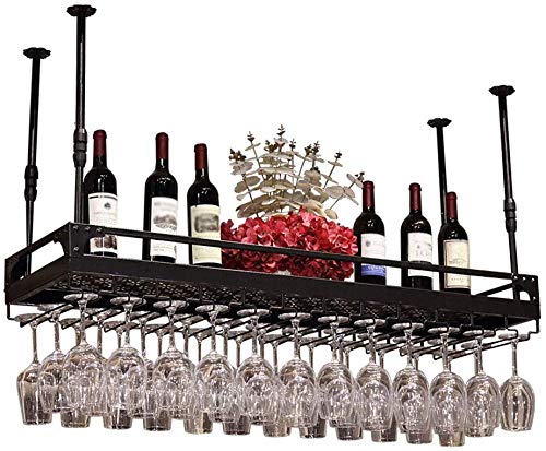 Hängende Weinregale Weinglasregal Rotwein Becherhalter Kelchregal Flaschenregal Glasregal im Vintage-Stil Dekoration Lagerregal Schweberegale von FGFTHJBJNBDKFVFNVJNFBNVJG