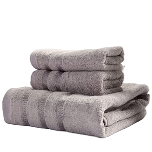 Handtuch Badetuch Dreiteiliges Set Badetuch Geschenkbox Set Handtuch Badetuch Kombination Set für die Hochzeit (3 Stück 76 x 34 cm + 140 x 70 cm) von FGFTHJBJNBDKFVFNVJNFBNVJG