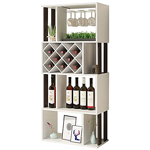 Haushaltsprodukte Flaschenregal Weinregal Weinglashalter Freistehendes Weinregal Flaschenhalter Holz Weinschrank Display Regale für Horizontale Weiß Haushaltsprodukte Flaschenregal Weinregal Weinglashalter Freistehendes Weinregal Flaschenhalter Holz Weinschrank Display Regale für Horizontale Weiß von FGFTHJBJNBDKFVFNVJNFBNVJG