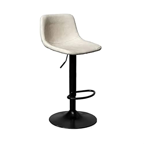 Hohe Barhocker, drehbarer Barstuhl, moderner Restaurant, Café, Insel, Tisch und Stuhl, Rückenlehne, hoher Esszimmerstuhl kann angehoben werden (60–80 cm), Küchentheke, Barhocker (Farbe: D) (F) von FGFTHJBJNBDKFVFNVJNFBNVJG